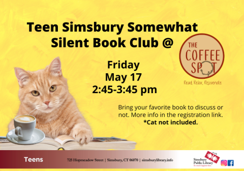 Teen Somewhat Silent Book Club @ The Coffee Spot