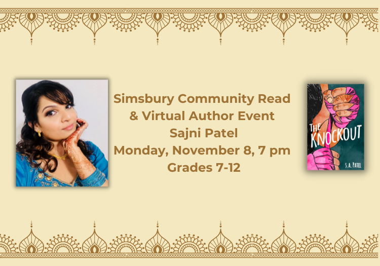 Virtual Author Talk with Sajni Patel