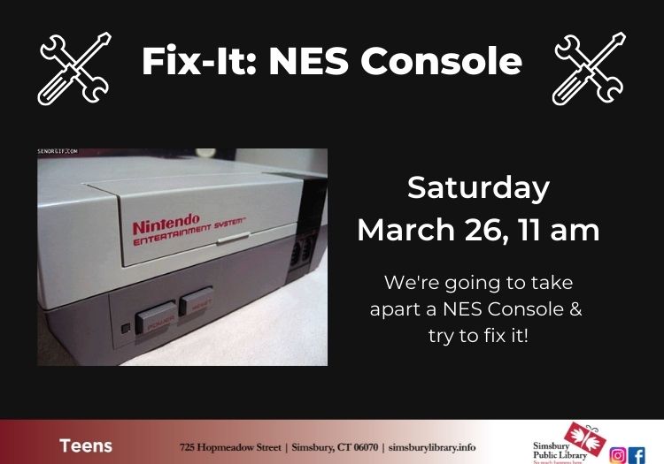 Fix-It: NES Console