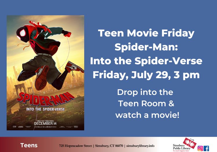 Teen Movie Frieday: Spider-Man: Into the Spider-Verse