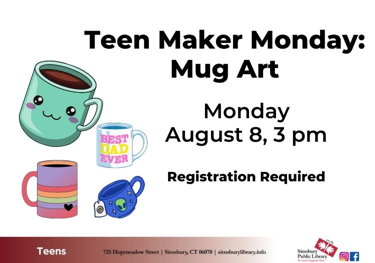 Teen Maker Monday: Mug Art