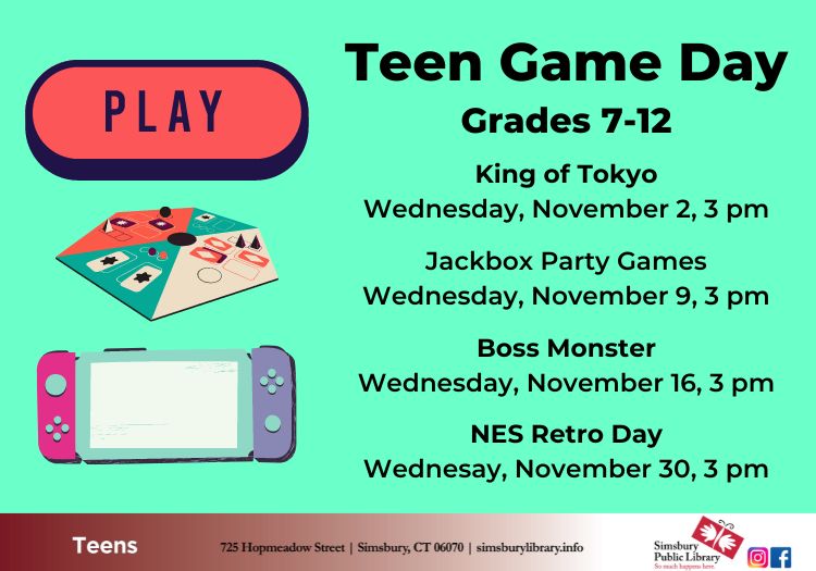 Teen Game Day: NES Retro Day