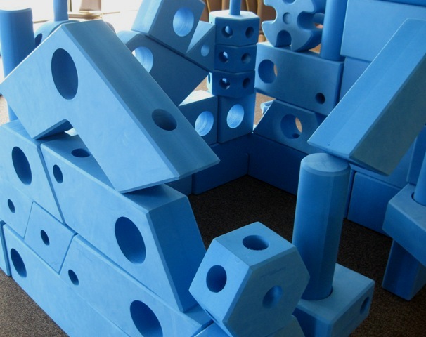 big blue blocks