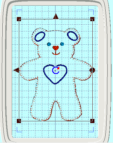 teddy bear embroidery