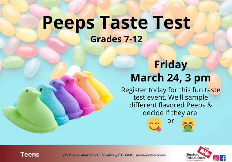 Peeps Taste Test