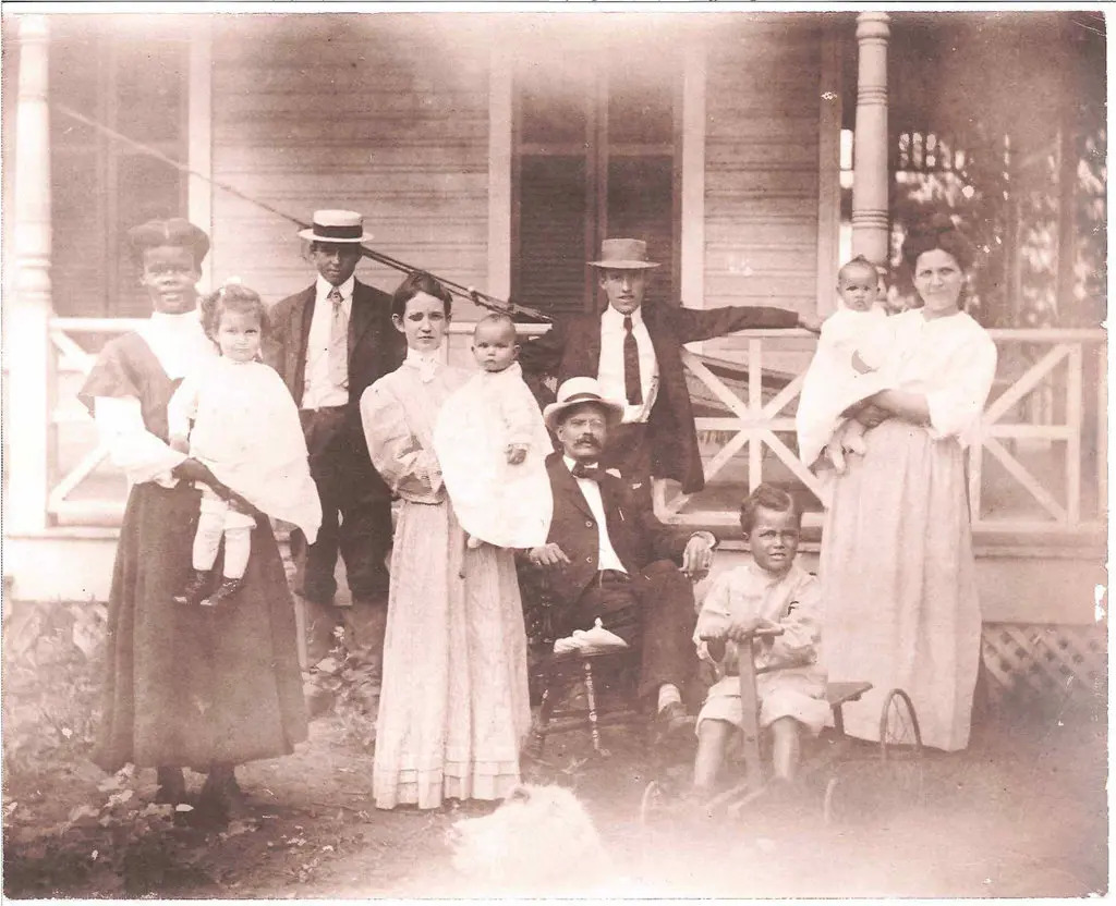 John A. Davis Farm with Family