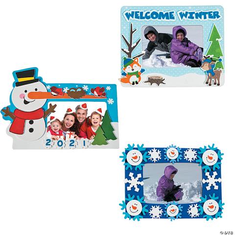 winter picture frame