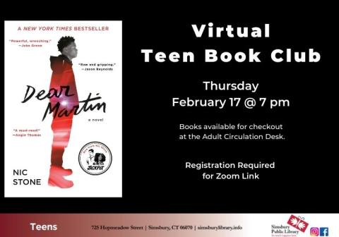 Virtual Teen Book Club