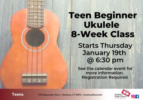 Teen Beginner Ukulele Class