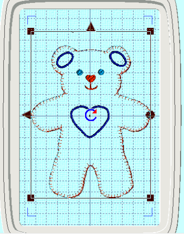 teddy bear embroidery