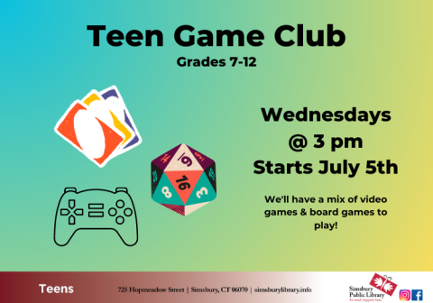 Teen Game Club