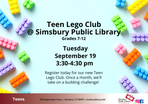 Teen Lego Club