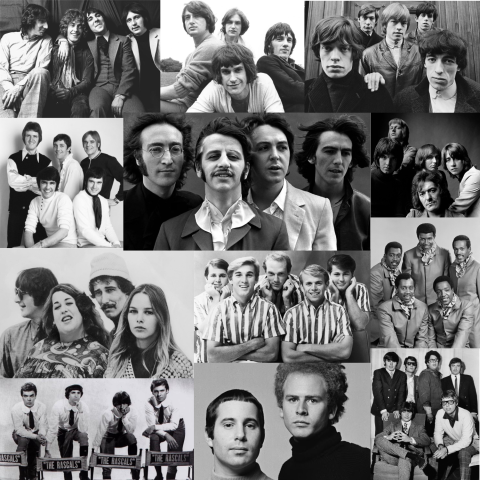 British and American Bands 60's and 70's 