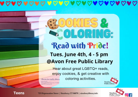 Cookies & Coloring: Read with Pride!