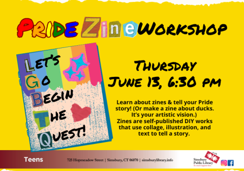 Teen Pride Zine Workshop