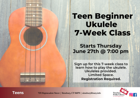 Teen Beginner Ukulele Class