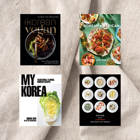 Korean Cookbook Covers