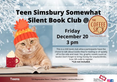 Teen Somewhat Silent Book Club @ The Coffee Spot