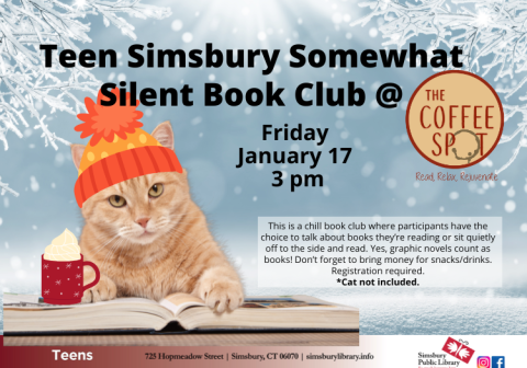 Teen Somewhat Silent Book Club @ The Coffee Spot