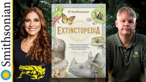 Extinctopedia Book Cover Smithsonian 