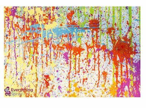 splatter art