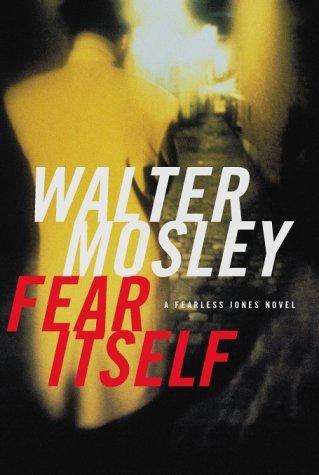 The book cover for Fear Itself, an out of focus picture of a person seen from behind walking down an alley