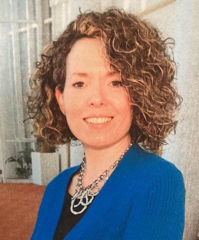 A photograph of author Kara Labella