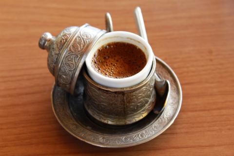 Turkish coffee.