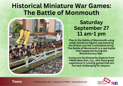 Miniature War Game for teens