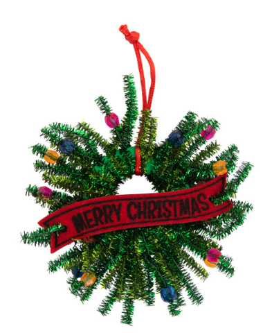 Christmas ornament wreath