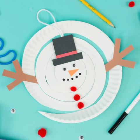 Melting snowman story and craft.