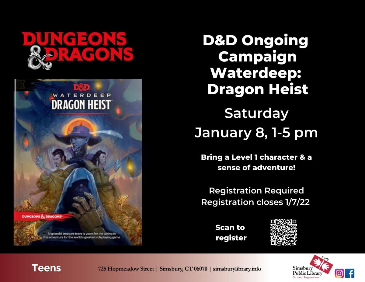 D&D Waterdeep: Dragon Heist