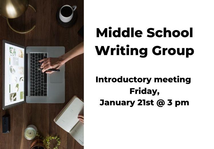 Middle School Writing Group