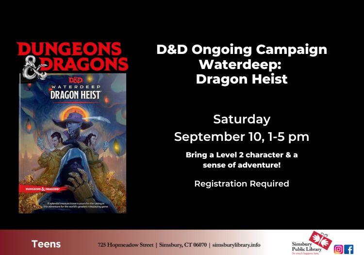 D&D Waterdeep: Dragon Heist