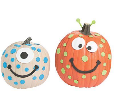 decorated pumpkins