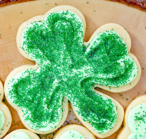 shamrock cookie