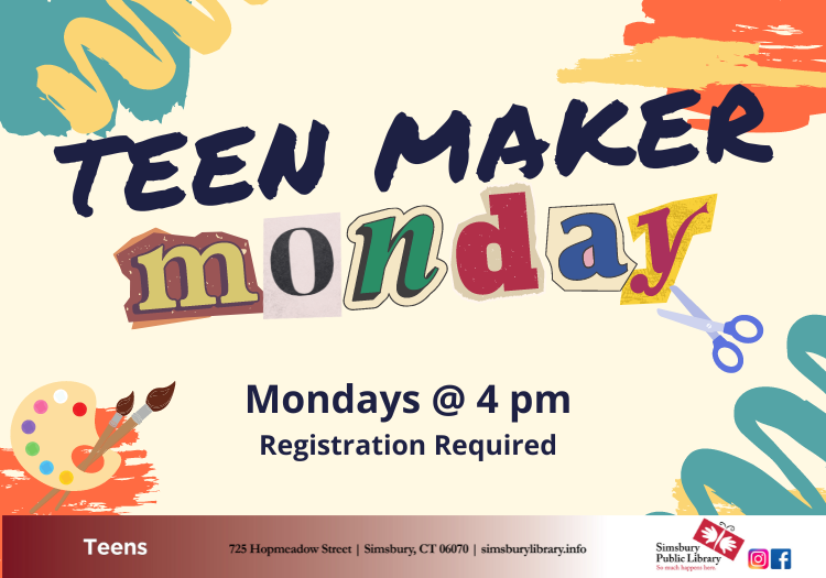 Teen Maker Monday