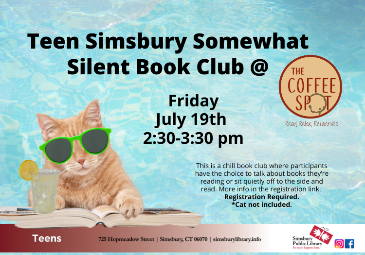 Teen Somewhat Silent Book Club @ The Coffee Spot