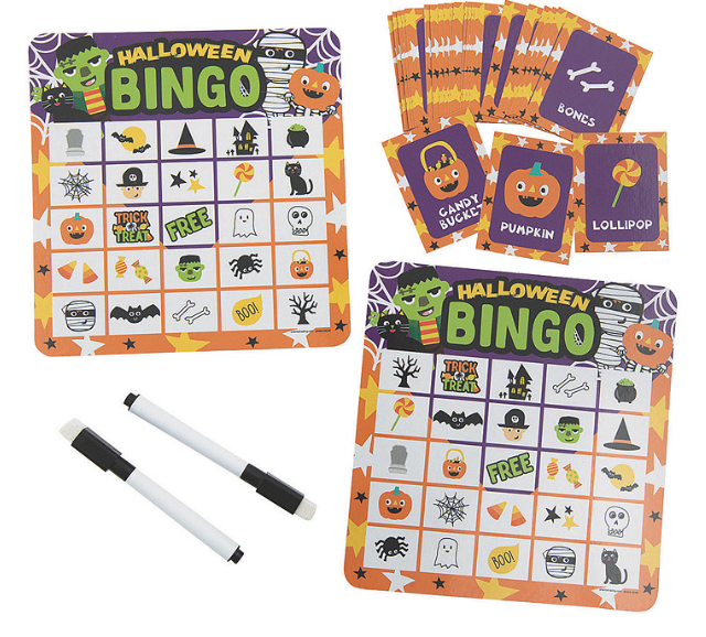 halloween bingo