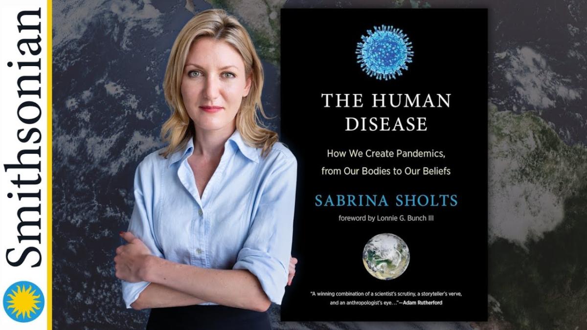 The Human Disease Book Cover and Author