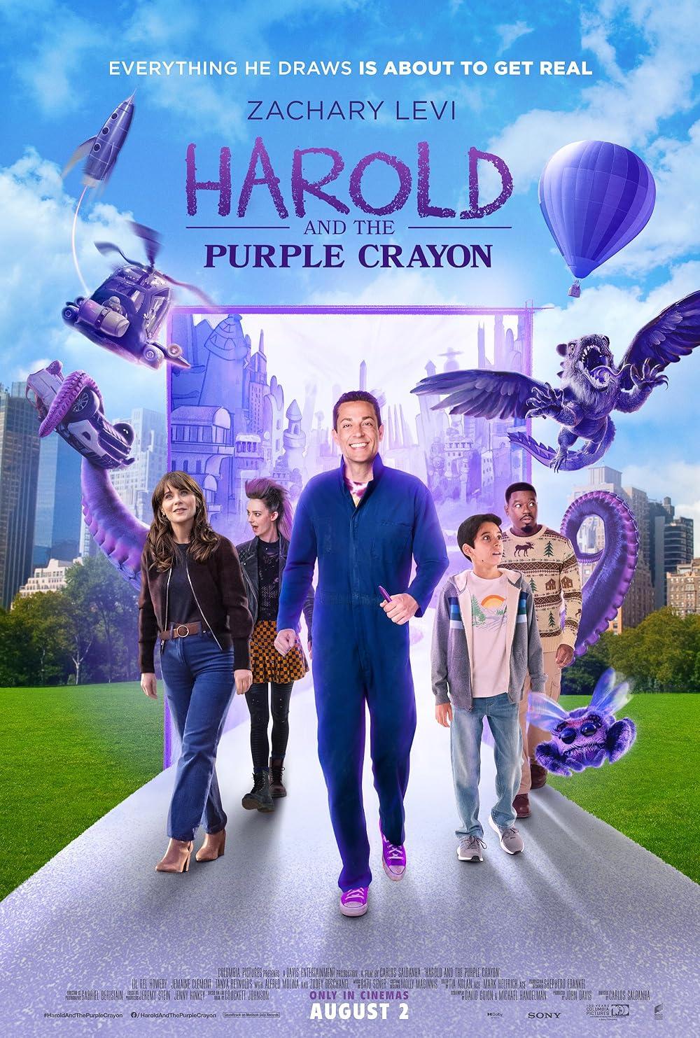 Harold and the Purple Crayon Movie Cover
