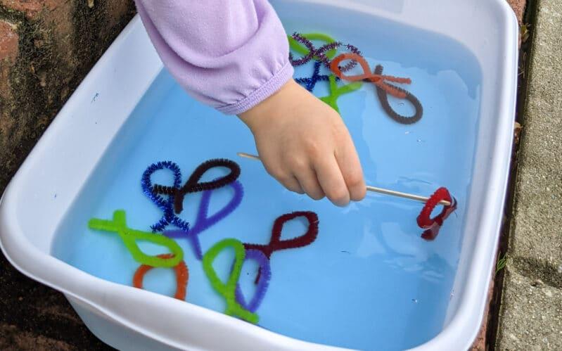 pipe cleaner fishing