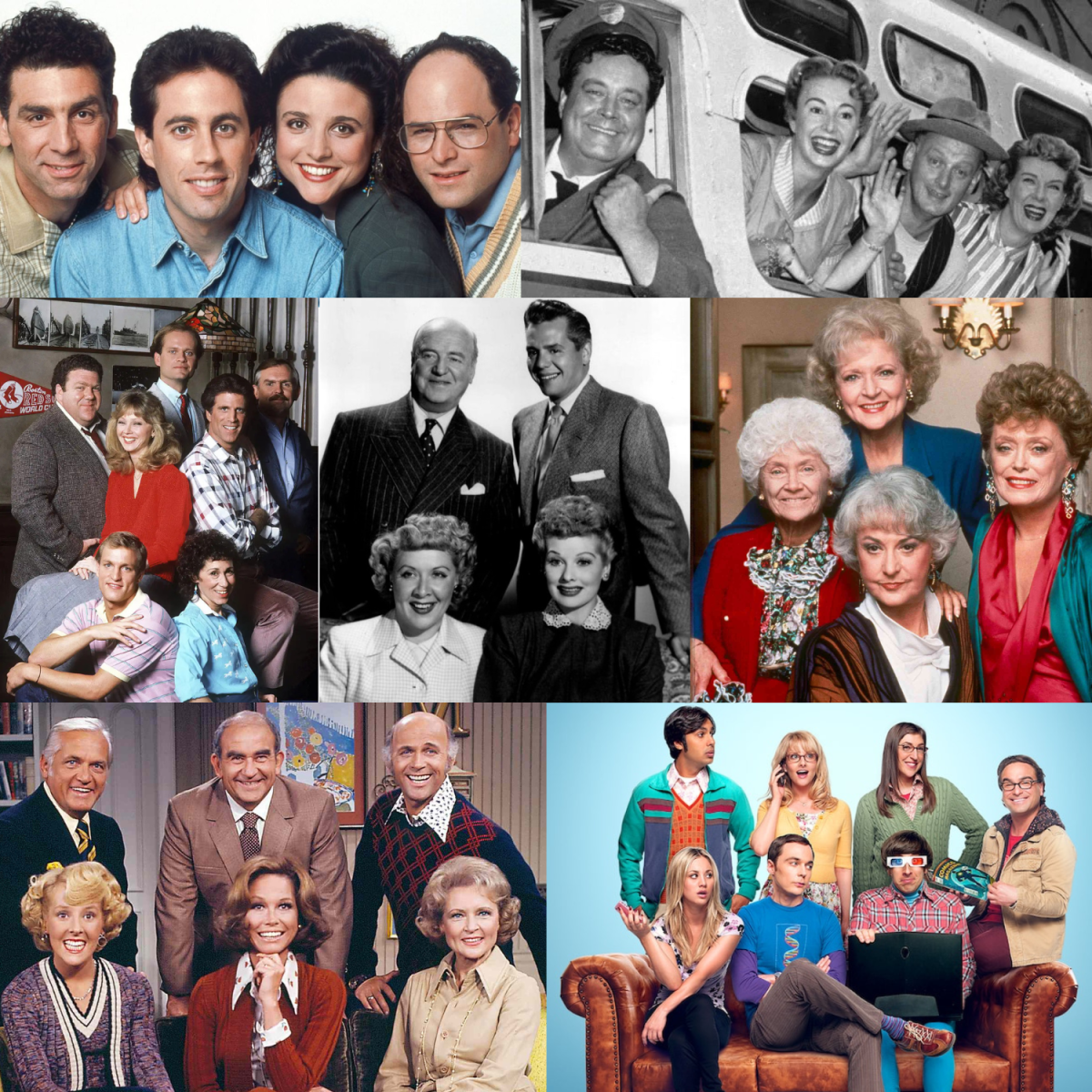 Sitcom collage 