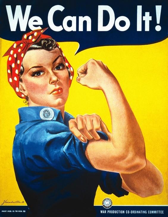 The Rosie the Riveter 'We Can Do It!' poster