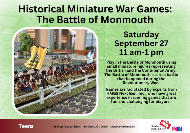 Miniature War Game for teens
