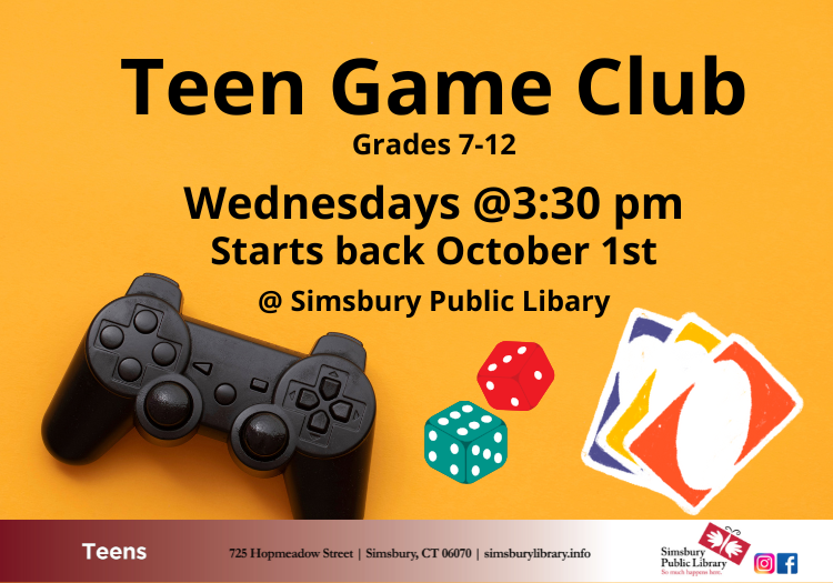Teen Game Club