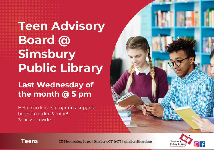 Teen Advisory Board meeting